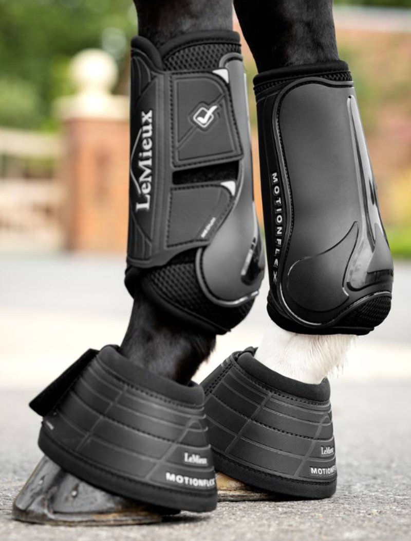 LeMieux Motionflex Over Reach Boot Black-1